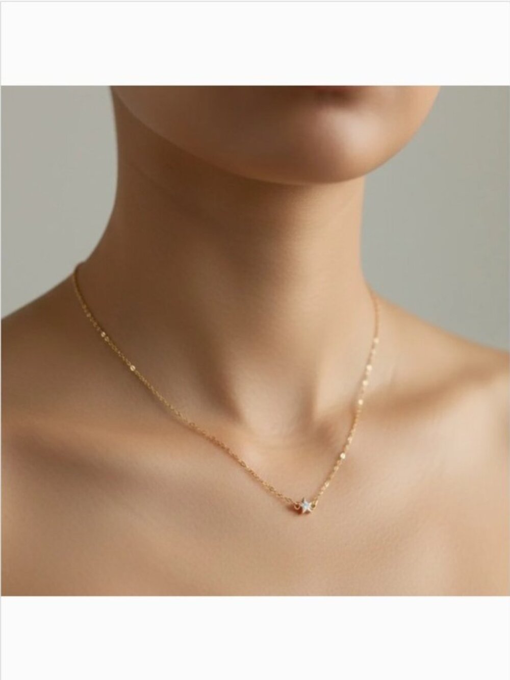 Delicate Star Pendant Necklace